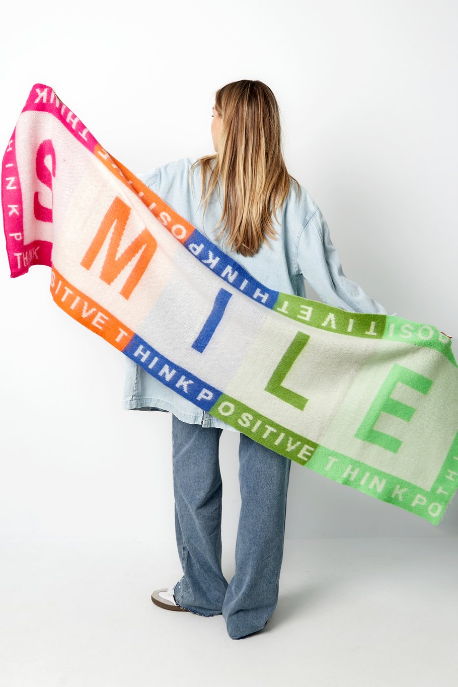 Bufanda smile away - blanco multi Imagen3
